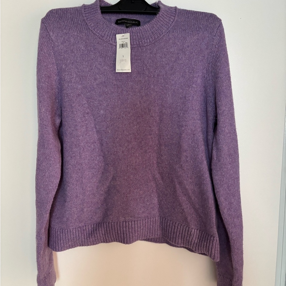 Banana Republic Galentine’s Purple Women's Sweater